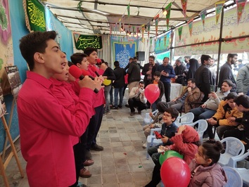 جنگ شادی و نشاط معنوی ویژه کودکان و نونهالان مهدوی برگزار شد