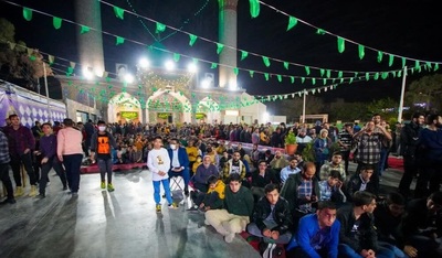 جشن میلاد امام حسن (ع) در امامزاده شاه میرحمزه اصفهان