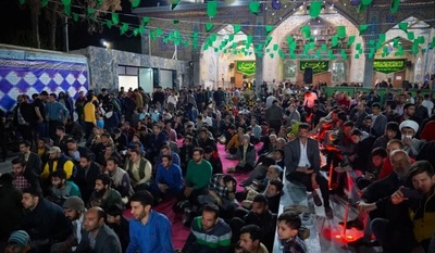 جشن میلاد امام حسن (ع) در امامزاده شاه میرحمزه اصفهان