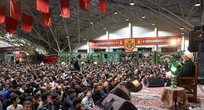 سنگ تمام مردم مؤمن اصفهان  در سوگ و گداز غریبانه های  4 امام بقیع