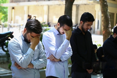 مراسم و قافله عزاداری عزاداران امام جعفر صادق (ع) برگزار شد