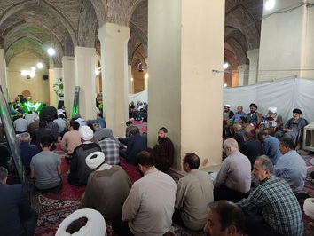 مراسم بزرگداشت مرحوم آیت‌الله مجلسی در مسجد جامع اصفهان