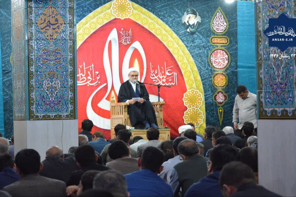 مراسم شبهای قدر در شهر دهدشت برگزار شد