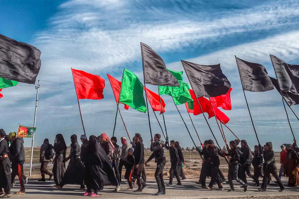 جاده‌ای تا افق اربعین