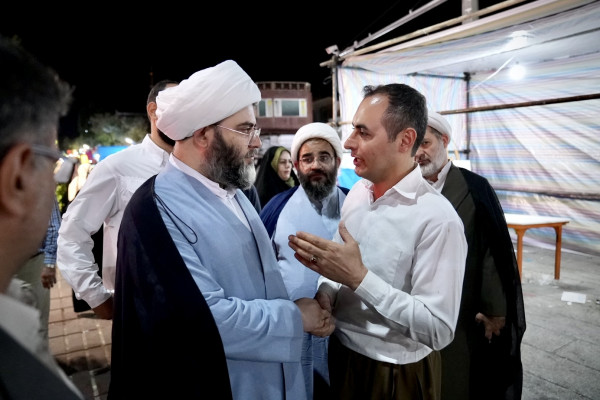 حضور رئیس سازمان تبلیغات اسلامی در مهمانی امت احمد