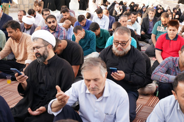 مراسم پرفیض دعای عرفه در یاسوج برگزار شد