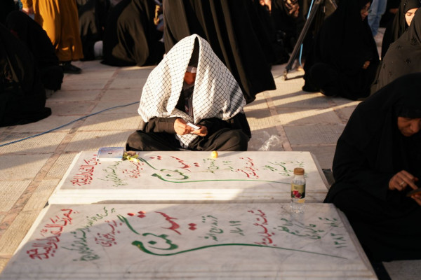 مراسم پرفیض دعای عرفه در یاسوج برگزار شد