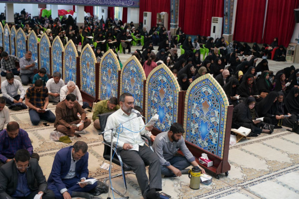 مراسم پرفیض دعای عرفه در یاسوج برگزار شد