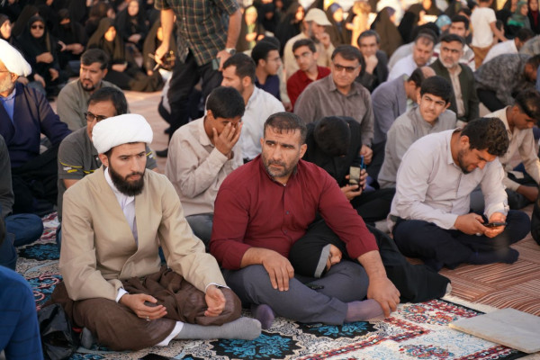 مراسم پرفیض دعای عرفه در یاسوج برگزار شد