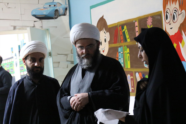 بازدید رئیس سازمان تبلیغات اسلامی از موکب‌های اربعینی