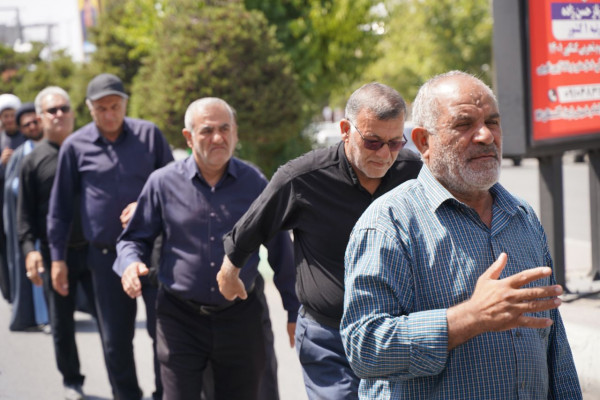 دسته روی عزاداری در ماتم پیامبر و امام حسن علیه سلام برگزار شد
