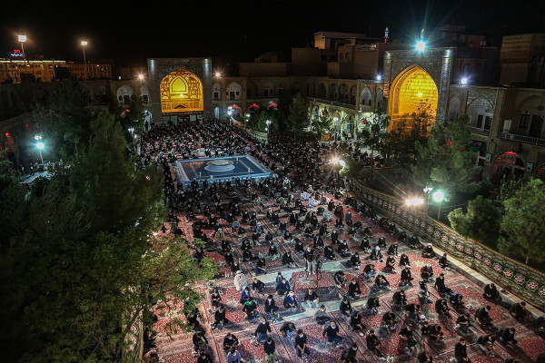 קיום טקסי אבל על אימאם חוסיין (ע״ה) עם שמירת מרחק חברתי
