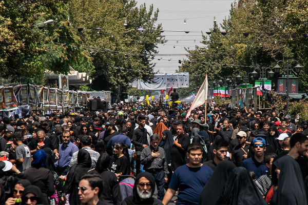 La ceremonia de los «Rezagados de Arbaín» en Irán
