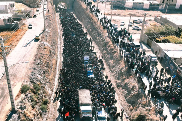 آئین پیاده‌روی حرم تا حرم در یاسوج برگزار شد