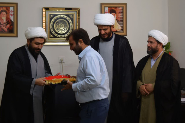 سفر مدیرکل تبلیغات اسلامی کرمانشاه به قصرشیرین با محوریت تبیین و ترویج فرهنگ مقاومت