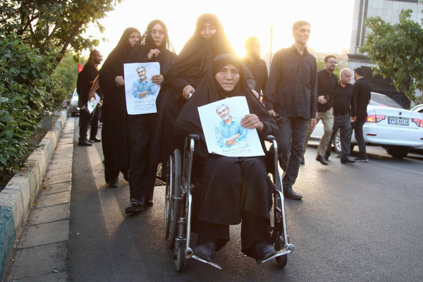 مراسم تشییع پیکر داماد رهبر شهید انقلاب