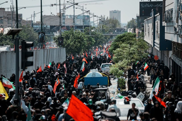 گزارش تصویری تشییع آقای شهید ایران