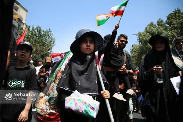 مراسم راهپیمایی جاماندگان اربعین حسینی برگزار شد