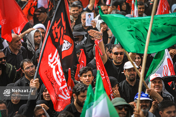 مراسم باشکوه تشییع پیکر رهبر شهید انقلاب اسلامی برگزار شد