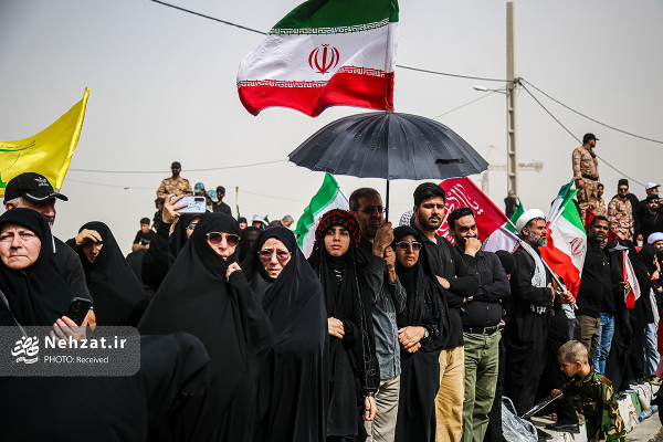مراسم باشکوه تشییع پیکر رهبر شهید انقلاب اسلامی برگزار شد