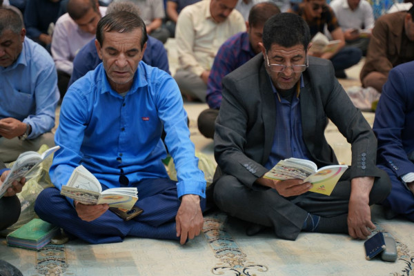 مراسم پرفیض دعای عرفه در یاسوج برگزار شد