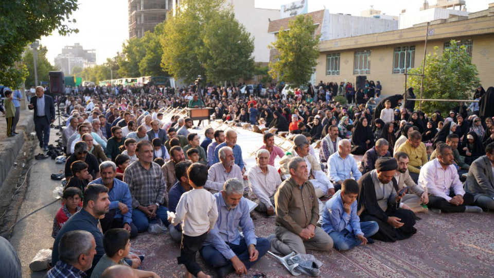 مهمانی بزرگ امت احمد در یاسوج برگزار شد