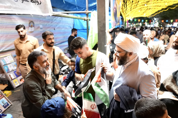 حضور رئیس سازمان تبلیغات اسلامی در مهمانی امت احمد