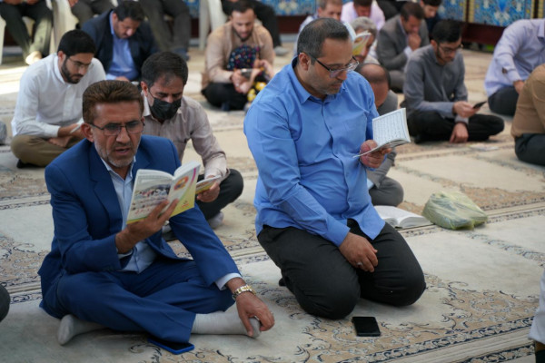 مراسم پرفیض دعای عرفه در یاسوج برگزار شد