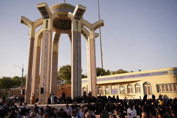 مراسم پرفیض دعای عرفه در یاسوج برگزار شد