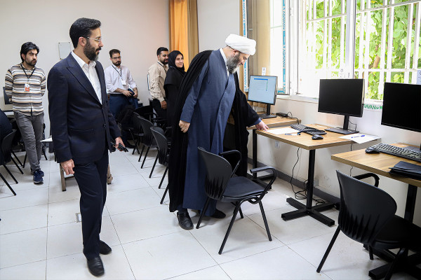 بازدید رئیس سازمان تبلیغات اسلامی از فرآیند آزمون استخدامی