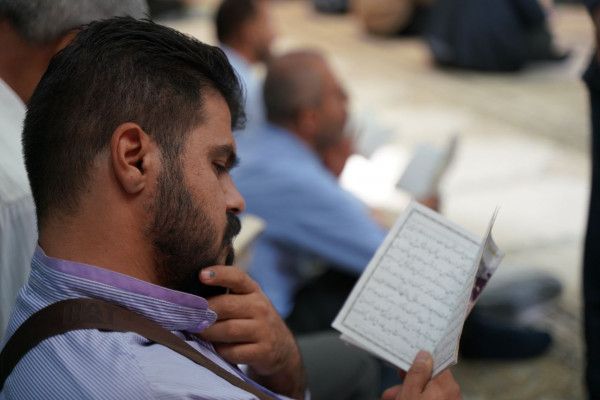 مراسم پرفیض دعای عرفه در یاسوج برگزار شد